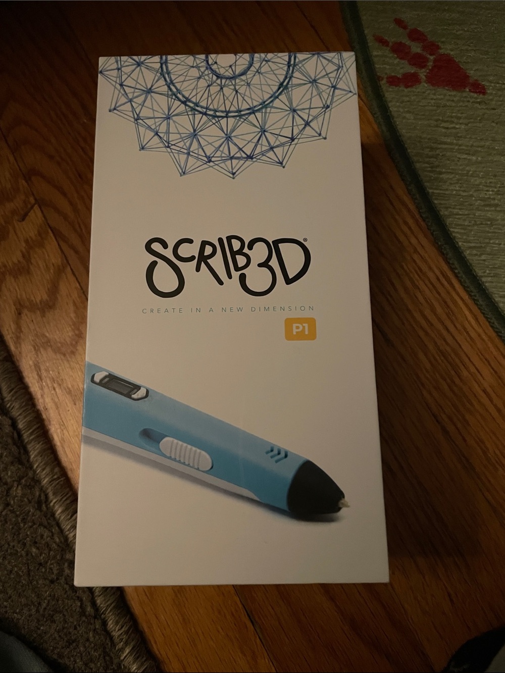 NWB Scrib3d P1 Light Blue 3D Pen - factory sealed